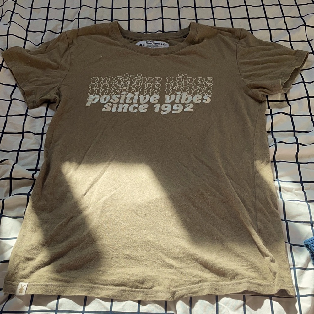 Dutch Bros positive vibes T-shirt